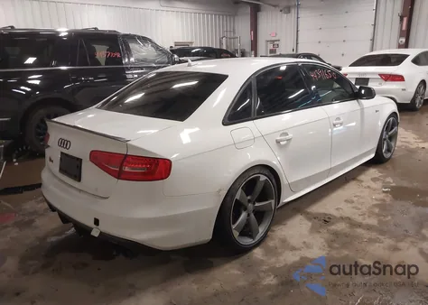 2014 Audi S4 3.0T Premium Plus z USA, uszkodzony, nr VIN WAUBGAFL2EA126290